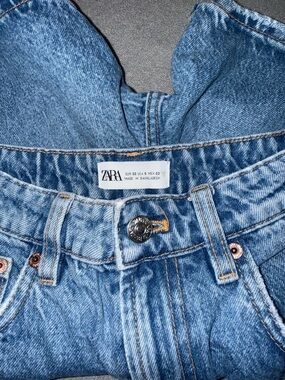 Zara Women’s Blue Denim Shorts